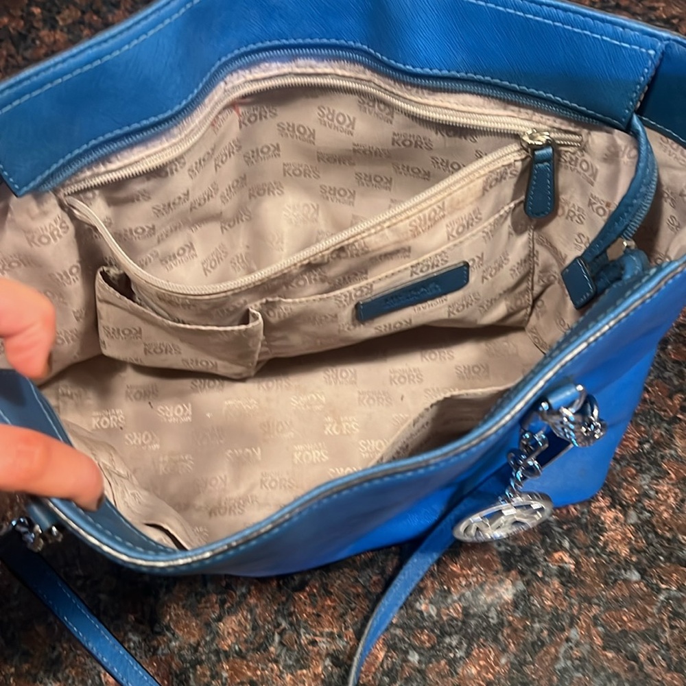 Blue mk tote - Picture 2 of 3